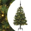 vidaXL &Aacute;rvore de Natal Artificial Articulada com Cones Verde 150 cm