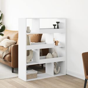 vidaXL Estante 100x33x125,5 cm derivados de madeira branco
