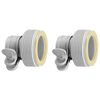 Intex Adaptadores B 2 pcs para mangueiras de 32 mm a 38 mm