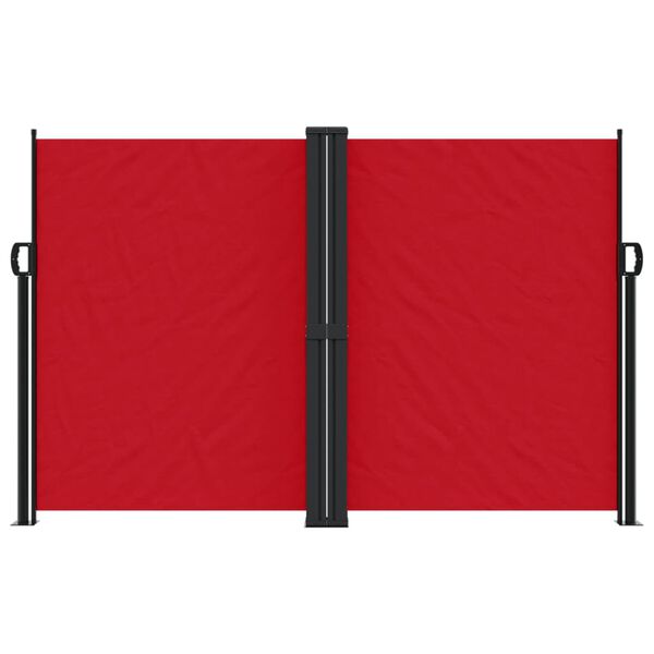 vidaXL Toldo lateral retr&aacute;til 160x1000 cm vermelho