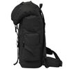 vidaXL Mochila estilo exército 65 L preto