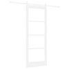 vidaXL Porta Deslizante ORKDAL Branco 83 x 211 cm
