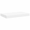 vidaXL Prateleiras de parede suspensas 2 pcs 40x23x3,8cm MDF branco