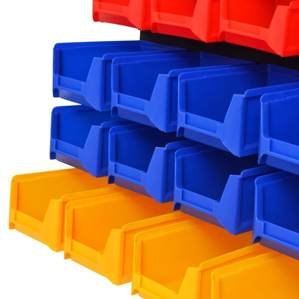 vidaXL Organizador de ferramentas de garagem montagem parede