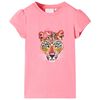 T-shirt para crian&ccedil;a rosa-n&eacute;on 92
