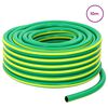 vidaXL Mangueira de Jardim 5 Camadas Verde e Amarelo 1 / 2'' 10 m PVC