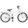 vidaXL Bicicleta Infantil 20 Polegadas para 6-11 Anos Branco