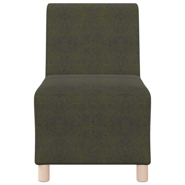 vidaXL | Cadeira Sofa | Verde 55 x 74 x 82 cm Couro camur&ccedil;a sint&eacute;tico