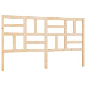 vidaXL Cabeceira de cama 186x4x104 cm pinho maci&ccedil;o