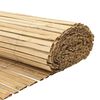 vidaXL Cerca de Bambu Castanho 600 x 125 cm Bambu
