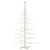 vidaXL &Aacute;rvore de Natal decorativa 180 cm madeira de pinho maci&ccedil;a
