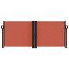 vidaXL Toldo lateral retrátil 100x600 cm terracotta