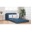 vidaXL Sof&aacute;-Cama 110cm Azul tecido