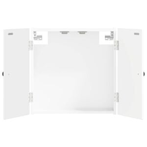 vidaXL Arm&aacute;rio para Dartboard BREDA Branco Brilhante