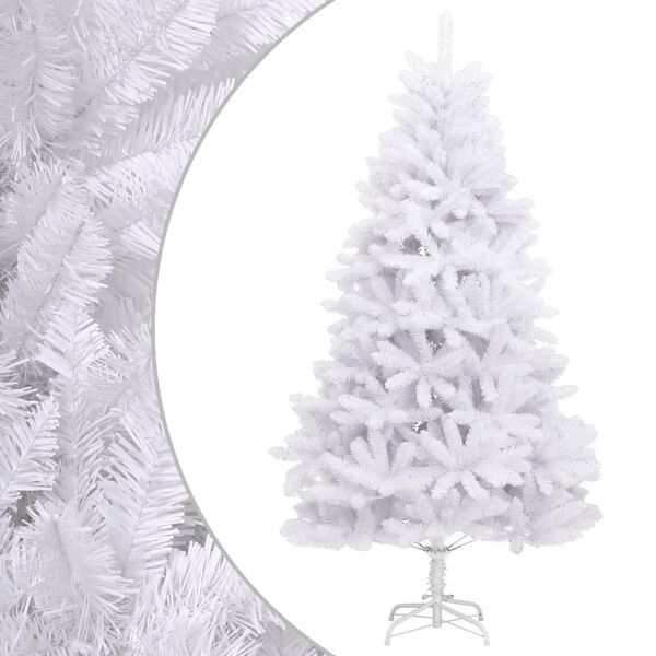 vidaXL &Aacute;rvore de Natal artificial articulada com suporte 270 cm branco