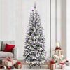 vidaXL &Aacute;rvore de Natal Artificial com 300 LEDs Branco 240 cm