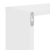 vidaXL Prateleiras de parede em forma de cubo 4 pcs 22x15x22 cm branco