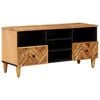 vidaXL Gabinetes de Armazenamento Castanho 100 x 33,5 x 46 cm