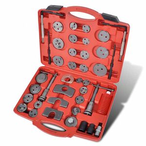 vidaXL Kit de ferramentas pist&atilde;o pin&ccedil;a do trav&atilde;o, 40 pe&ccedil;as