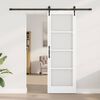 vidaXL Porta Deslizante ORKDAL Branco 73,5 x 211 cm