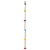 vidaXL Corda de Escalada Multicolor 10,5 x 10,5 x 201 cm Poli&eacute;ster