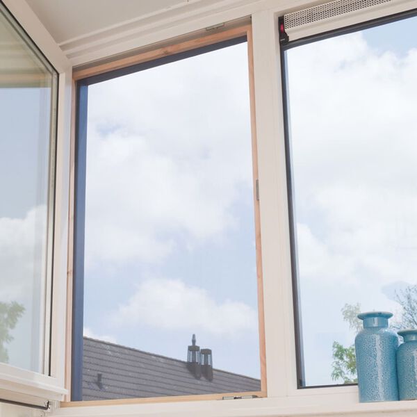 Nature Rede mosquiteira 1x3 m fibra de vidro preto