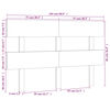 vidaXL Cabeceira de cama 154 x 3 x 81 cm pinho maci&ccedil;o castanho mel