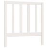 vidaXL Cabeceira de cama 95x4x100 cm pinho maci&ccedil;o branco