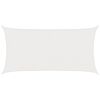 vidaXL Vela de Sombra Branco 2 x 6 m HDPE