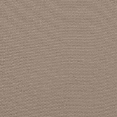 vidaXL Almofadão móveis paletes 60x61,5x10cm tecido cinza-acastanhado