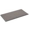 vidaXL Cabeceira de Parede 12 pcs Cinzento-claro 30 x 15 cm tecido