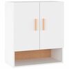 vidaXL Arm&aacute;rio parede 60x31x70 cm derivados de madeira branco