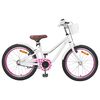 vidaXL Bicicleta Infantil 20 Polegadas para 6-11 Anos Branco