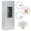 vidaXL Defumador p/ churrasqueira c/ gerador fumo frio a&ccedil;o galvanizado