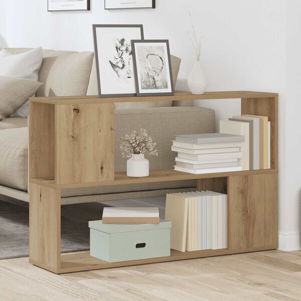 vidaXL Estante 100x24x63 cm derivados de madeira carvalho artisiano