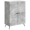 vidaXL Buffet Cinzento Cimento 66 x 34,5 x 90 cm Derivados de Madeira