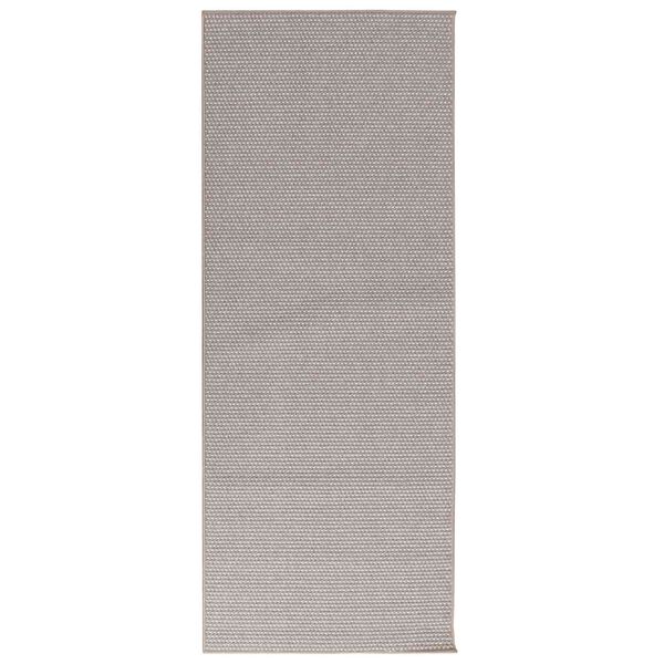 vidaXL Tapetes de &aacute;rea LUGO Creme e Taupe 200 x 80 cm Poli&eacute;ster