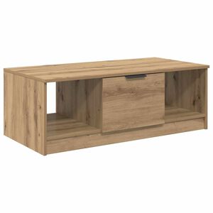 vidaXL Mesa de centro Carvalho Artesanal 102 x 50 x 36cm