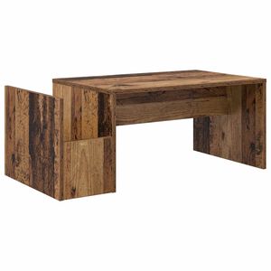 vidaXL Mesa de centro Madeira antiga 90 x 45 x 35 cm