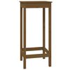vidaXL 3 pcs conjunto de bar pinho maci&ccedil;o castanho mel