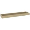 vidaXL Prateleiras de parede Loggia 4 pcs 60x15x4 cm MDF cor carvalho