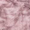 vidaXL Tapete shaggy de pelo alto NAVARRA 60x100 cm rosa empoeirado