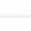 vidaXL Prateleiras de parede suspensas 4 pcs 50x23x3,8cm MDF branco