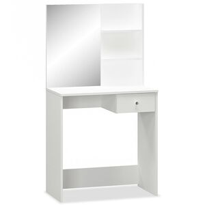 vidaXL Toucador em aglomerado 75x40x141 cm branco