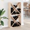 vidaXL Escorredor de Vinho 2 pcs Natural 62 x 25 x 62 cm