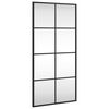 vidaXL Espelho de parede retangular 40x80 cm ferro preto