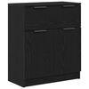 vidaXL Buffet Carvalho Preto 60 x 30 x 70 cm Derivados de Madeira