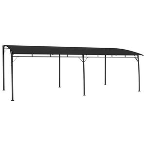 vidaXL Toldo para-sol de jardim 6x3x2,55 m antracite