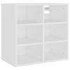 vidaXL Sapateira 52,5x30x50 cm branco