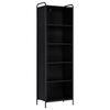vidaXL Gabinete de Livros 55,5 x 33 x 174 cm Derivados de Madeira